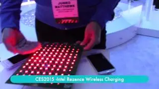 CES2015- Intel Rezence Wireless Charging