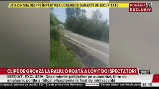Clipe de groază la raliu. Doi spectatori au fost răniți