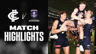 Carlton v Fremantle Highlights | Round 15, 2022 | AFL