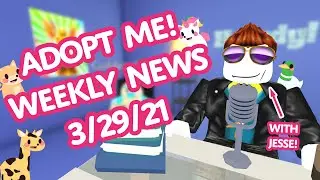 NEW PEACOCK PET AND HOUSE! 🦚👀 KRYSTIN PLAYS TOY UNBOXING! 🤩 Weekly News 3/29👁&zwj;🗨 Adopt Me! on Roblox