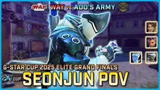 [ Seonjun ] FLAWLESS Flex DPS | WAY vs Ado's Army | G-STAR Cup 2025 Elite Grand Finals