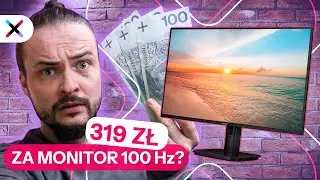 NAJTAŃSZY MONITOR DO GRANIA  😱 Czy warto kupić taki sprzęt? ❤️
