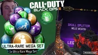BLACK OPS 3 GOBBLEGUMS 5X ULTRA-RARE MEGA AND SKULL SPLITTER - MINI CLIP