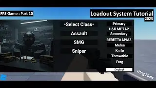 How to make a Loadout System in Roblox Studio | Tutorial