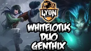 Lyon Whitelotus Caitlyn Duo Genthix  vs Varus GG N1nja | Rek' Sai Julaxe | Ranked NA | PENTAKILL