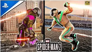 Spider-Man 2 PS5 Miles 2020 Suit Free Roam - 4K 60 FPS