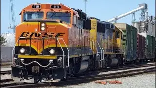 BNSF derailment at San Diego yard