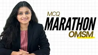 OMSM MCQ Marathon | CMA Inter | Palak Sharma | AIR - 39