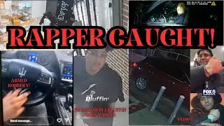 DC Rapper ROBS US POSTAL WORKER for MAIL KEY & Goes On Mailbox ROBBING SPREE Across  DC MD VA