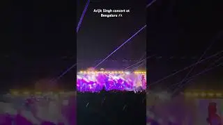 Arijit Singh concert at Bangalore#arijitsingh #concert #concertlive #bengaluru