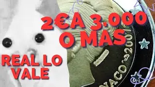 Moneda de 2 &euro; euros con la que realmente puedes ganar mucho Dinero 2 euros M&oacute;naco 2007 Grace Kelly 