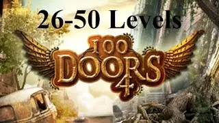 100 дверей 4 - 100 Doors 4 (ZENFOX) Jungle Doors Escape  Прохождение 26 - 50 уровень (26-50 levels)