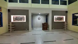 Timelapse Instalasi Panel Dinding & kaligrafi Masjid