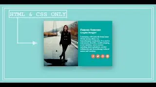 Amazing Flip Card Hover Effect With HTML And CSS Only | Code Effect