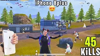 iPhone 8plus Smooth+90fps🔥No Lag / iPhone 8plus Pubg test in 2024