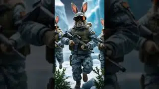 Arctic Rabbit Squad Covert Operation in the Ice #ArcticMission #ai #video