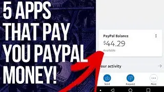 5 Apps That Pay You PAYPAL MONEY (2019) Income Proof And Method Shown!