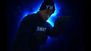 My first playing a SWAT game!