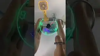USB fan with LED clock🕐 check it now 😎 #shorts #ytshorts