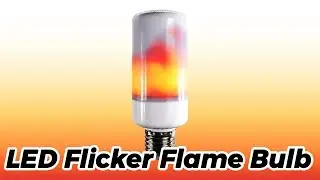 LED Flicker Flame Bulb
