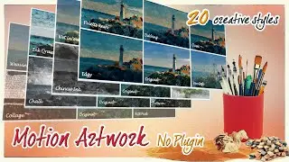 Motion Artwork After Effects Template