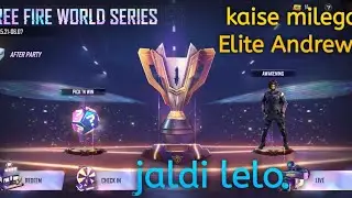 How to get Elite Andrew  kaise milega