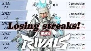 The big losing streak Epidemic in marvel rivals