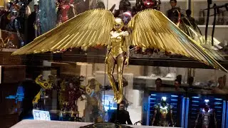 UNBOX HOT TOYS #MMS578 WONDER WOMAN 1984 GOLDEN ARMOR(DELUXE VERSION)