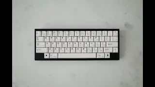 HHKB Polaris w/ NK Creams & EPBT keycaps