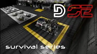 Space Engineers | Survival on Triton S01E06 - Loading platform part 2 and base greebling