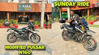 SUNDAY BREAKFAST GROUP BIKE RIDE 🏍️ | RARA DHABA | PULSAR N160 | MURTHAL BIKE RIDE 🏍️ | MOHITRIDER