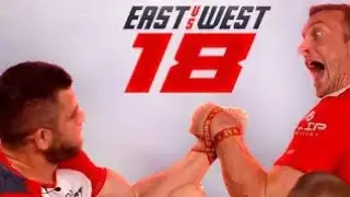 East vs West 18 | Irakli Zirakashvili vs MattMask FULL MATCH #armwrestling #devonlarrat #viralvideo