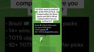 EVERY FIFA 23 Compensation coming to FUT 23 very soon&hellip;😳 #fifa #shorts #fifa23