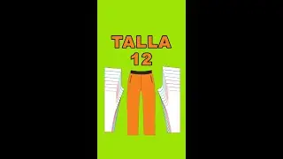 PATRONAJE BUSO DE COLEGIO o TANTS TALLA 12