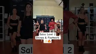 Salsa Level 2 Shines | Coordination & Flow ✨🔥 #salsa #dance #salsadancing #melbournesalsa