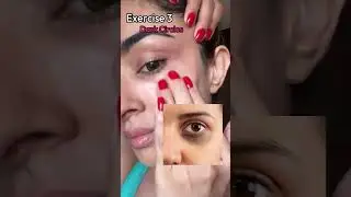 FaceYoga for Dark circles, crows feet, hollow eyes, tear trough @houseofbeautyindia eye cream