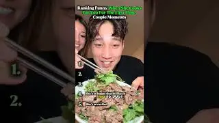 Ranking Funny When She Cooks For You For The First Time #fyp #funny #shorts #reaction #couple#comedy