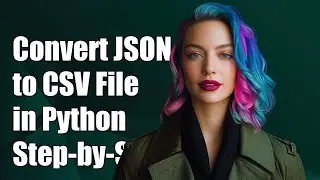 How to Convert JSON List to CSV File in Python: Step-by-Step Guide