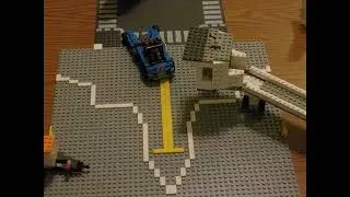 Airplane coming into the gate