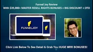 FunnelJoy Review | FunnelJoy Demo | FunnelJoy Bonus