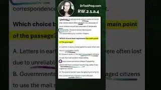 SAT Reading 💙 RW.2.1.a.4 &mdash; Command of Evidence: Textual