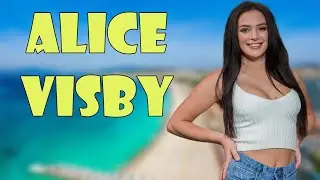 ALICE VISBY | La ACTRIZ que empez&oacute; en el 2020 con m&aacute;s de 55 mil seguidores en Instagram