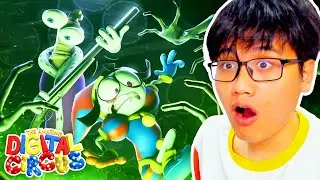 CERITA KINGER| The Amazing Digital Circus - Ep 3: The Mystery Of Mildenhall Manor Reaction Indonesia