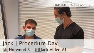 Hair Transplant for Male Pattern Baldness | Hair Restoration Surgery | Dr. Kevin Blumenthal (Jack)