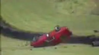 Camaro Crash Donington Park