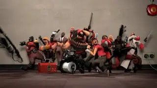 TF2 outro but they all ragdoll