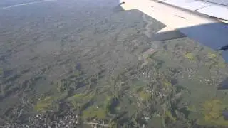 Landing at Srinagar Airport.