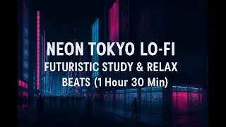 Rainy Neon Tokyo Lo-Fi 🌧 Study & Relax Beats (1h 30m Mix)