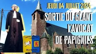 Papignies : Sortie du géant 