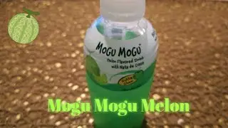 My honest review on Mogu Mogu Melon flavoured drink